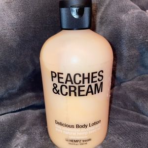 Hempz Treats Peaches & Cream Body Lotion 18.6 OZ